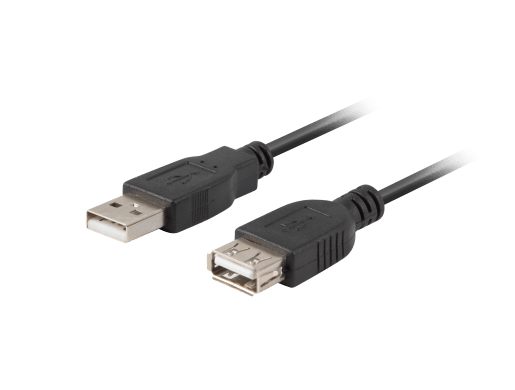 USB-A M/F 2.0 CABLE 1.8M