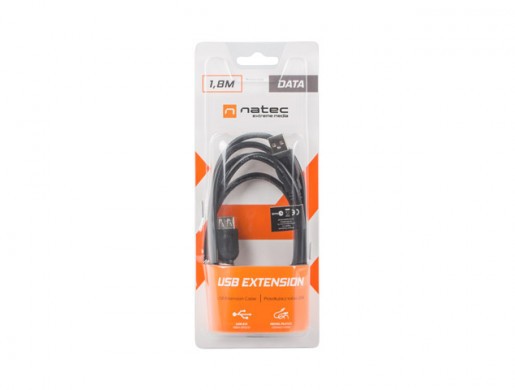 USB-A M/F 2.0 CABLE 1.8M