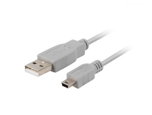 USB MINI(M)->USB-A(M) 2.0 CABLE 0.9M