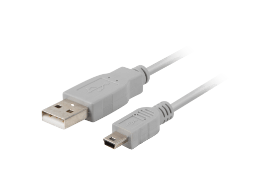 USB MINI(M)->USB-A(M) 2.0 CABLE 0.9M