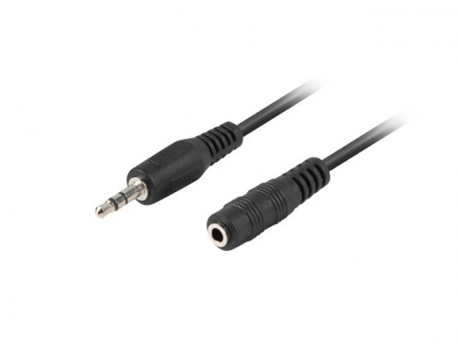 MINIJACK 3.5MM M/F CABLE 1.5M