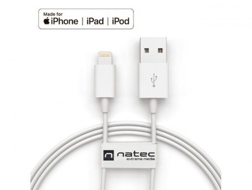 LIGHTNING CABLE 1.5M WHITE MFI