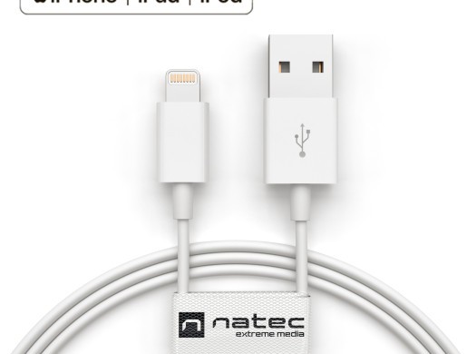 LIGHTNING CABLE 1.5M WHITE MFI