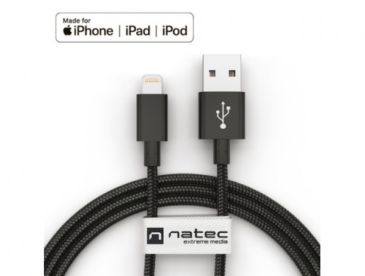 LIGHTNING CABLE 1.5M MFI NYLON