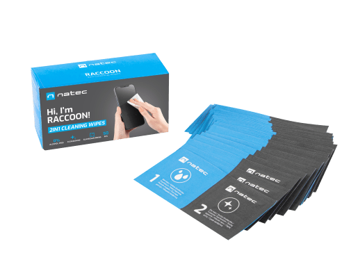 RACCOON CLEANING WIPES SET