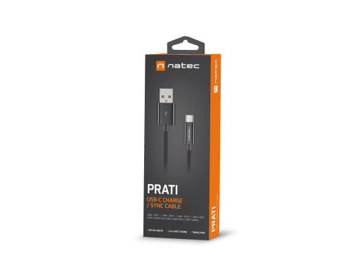 PRATI USB-C(M)->USB-A(M) 2.0