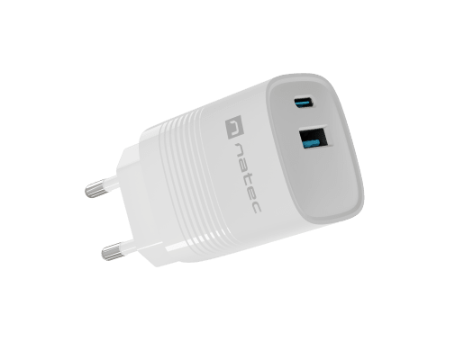 RIBERA GAN 1X USB-A + 1X USB-C 30W