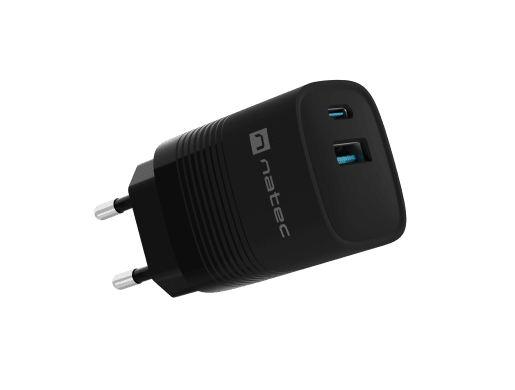 RIBERA GAN 1X USB-A + 1X USB-C 30W