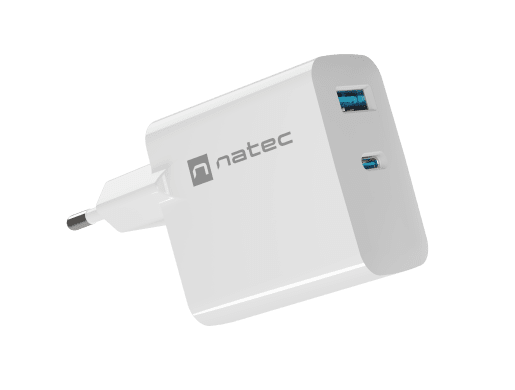 RIBERA GAN 1X USB-A + 1X USB-C 45W
