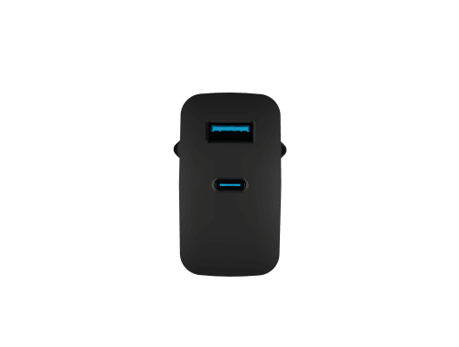 RIBERA GAN 1X USB-A + 1X USB-C 45W