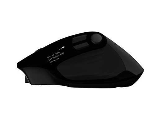 MOUSE NATEC JAGUAR PRO WIRELESS 4000DPI OPTICAL SILENT FAST SCROLL PROGRAMMABLE BLACK