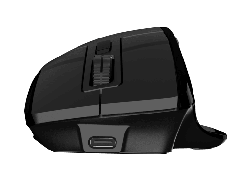 MOUSE NATEC JAGUAR PRO WIRELESS 4000DPI OPTICAL SILENT FAST SCROLL PROGRAMMABLE BLACK
