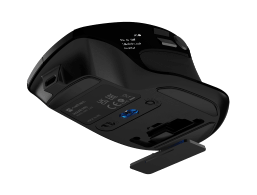 MOUSE NATEC JAGUAR PRO WIRELESS 4000DPI OPTICAL SILENT FAST SCROLL PROGRAMMABLE BLACK