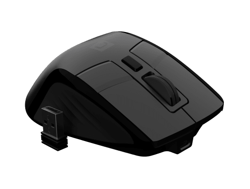 MOUSE NATEC JAGUAR PRO WIRELESS 4000DPI OPTICAL SILENT FAST SCROLL PROGRAMMABLE BLACK