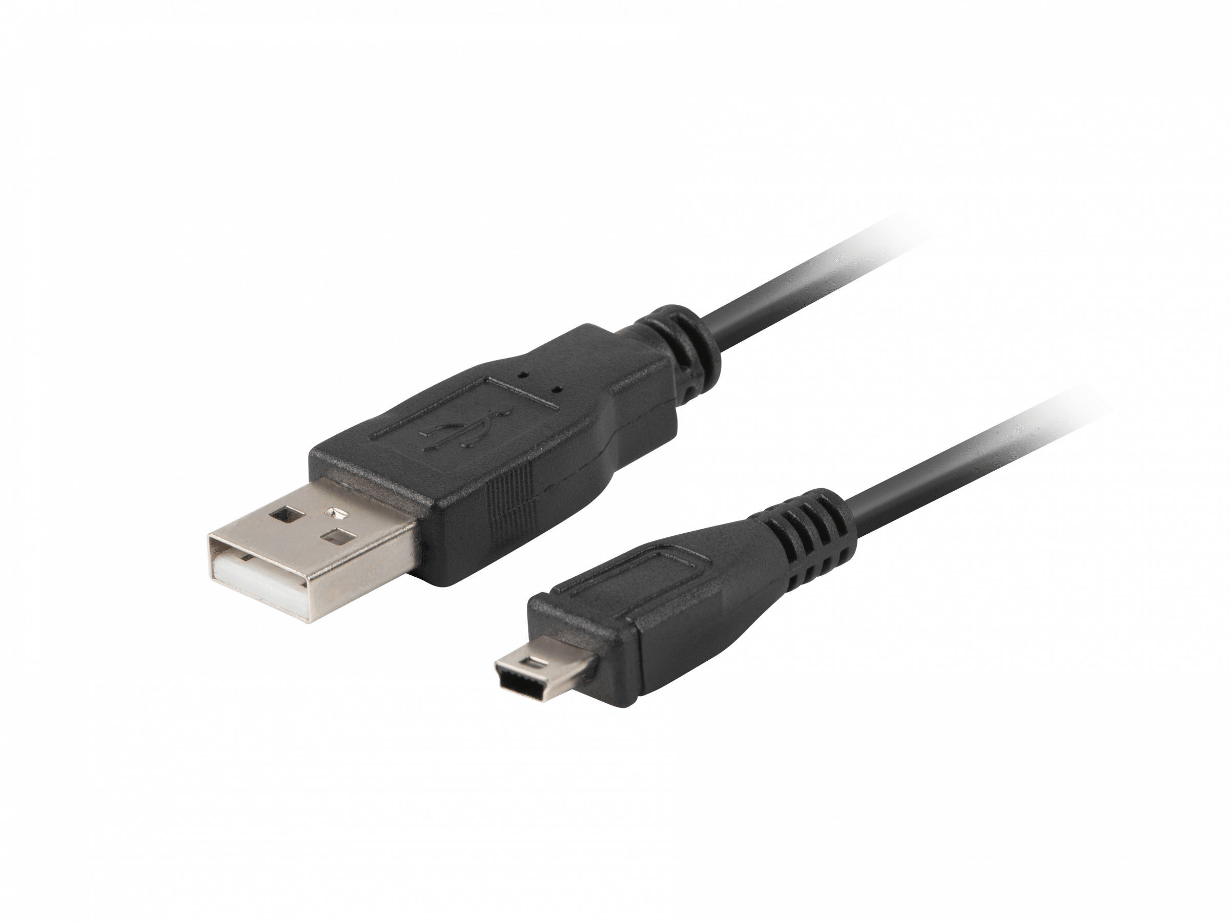 USB MINI(M)->USB-A(M) 2.0 CABLE 0.3M