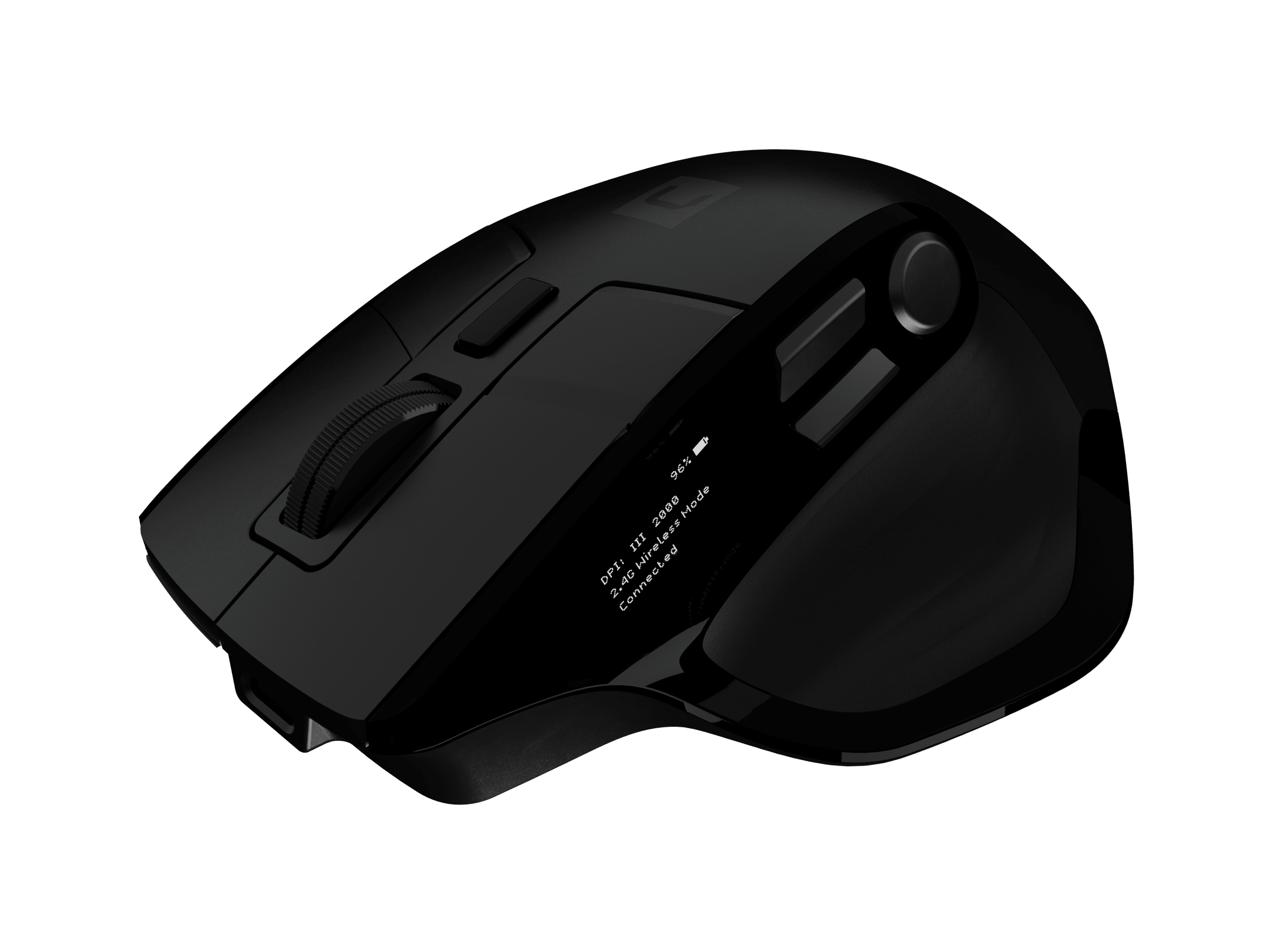 MOUSE NATEC JAGUAR PRO WIRELESS 4000DPI OPTICAL SILENT FAST SCROLL PROGRAMMABLE BLACK