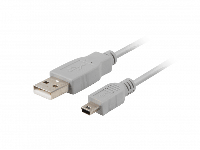 USB MINI(M)->USB-A(M) 2.0 CABLE 0.9M