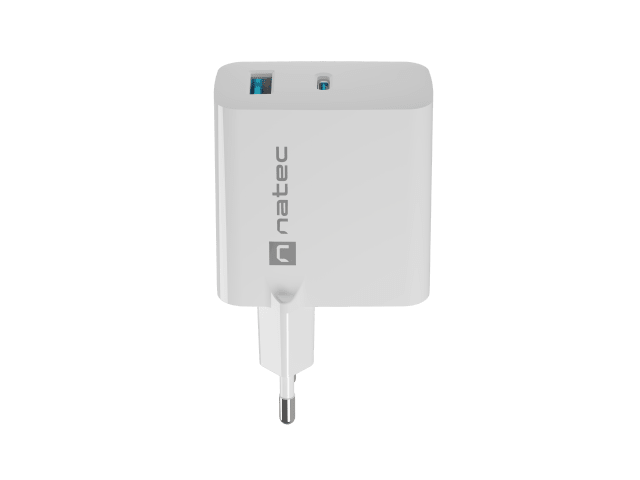 RIBERA GAN 1X USB-A + 1X USB-C 65W