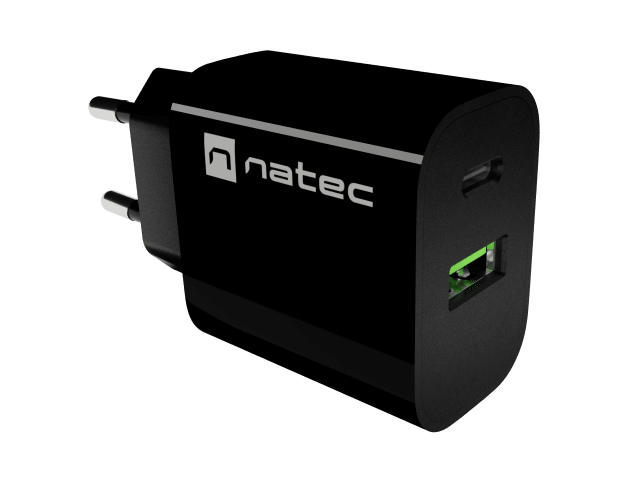 RIBERA 1X USB-A + 1X USB-C 20W