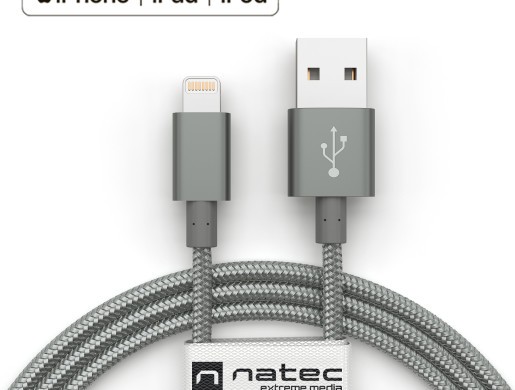 LIGHTNING CABLE 1.5M MFI NYLON