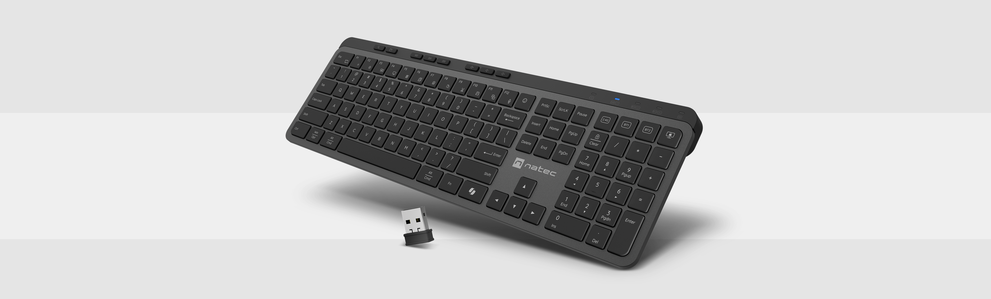 Natec Medusa - premium wireless keyboard